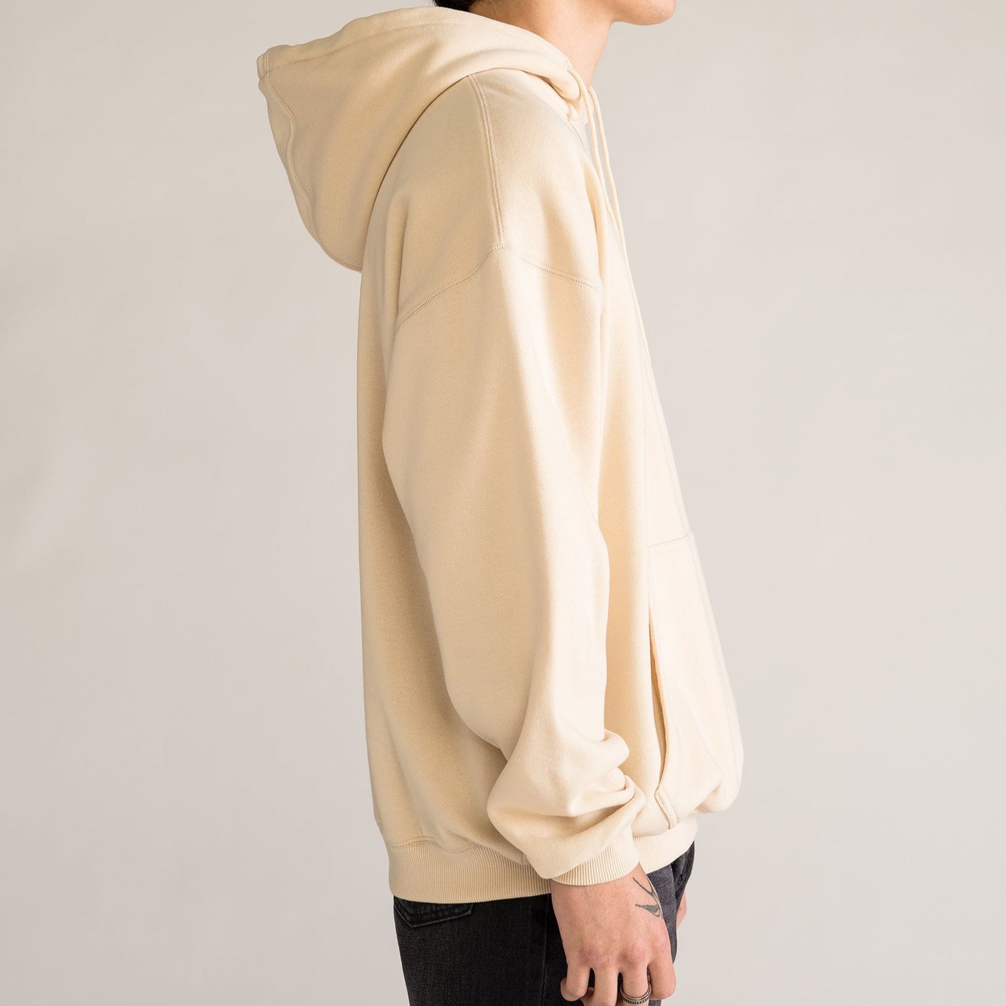 Basic Hoodie Premium, Beige