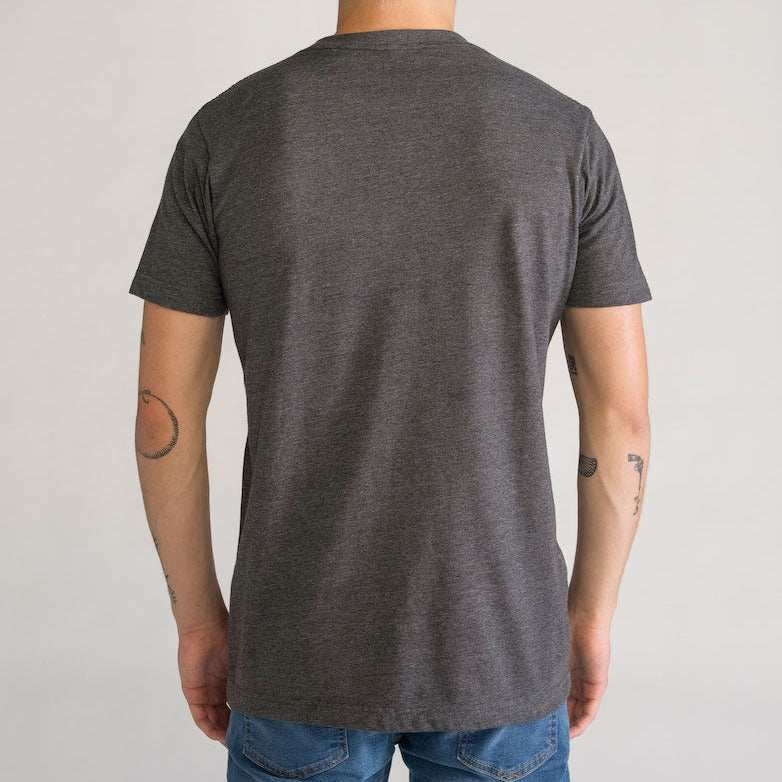 Plasma T-Shirt Regular Basic, Gris Obscuro