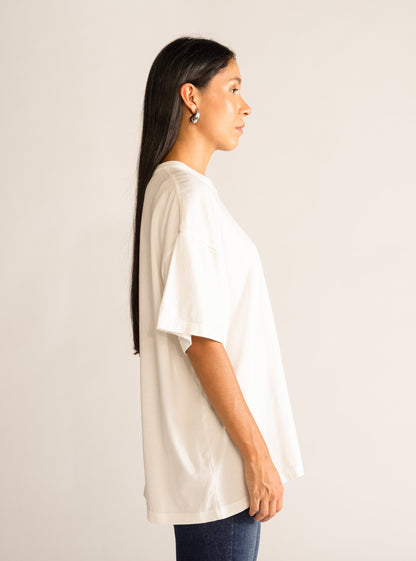 The Plasma Oversize T-Shirt, Crema