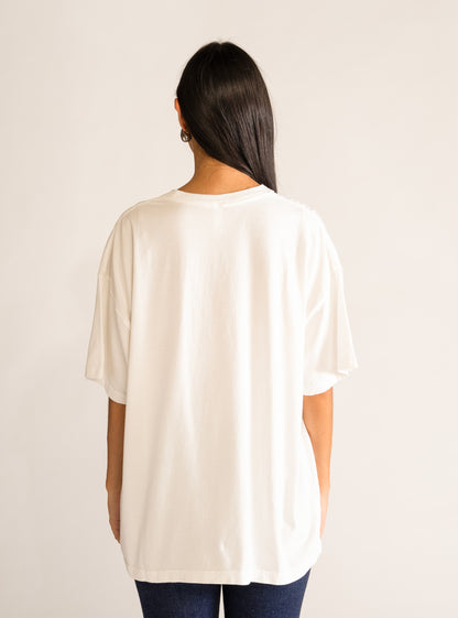 The Plasma Oversize T-Shirt, Crema