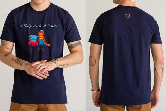 Teikirizi & Pa´lante Muñequitos T-Shirt Regular Basic Unisex