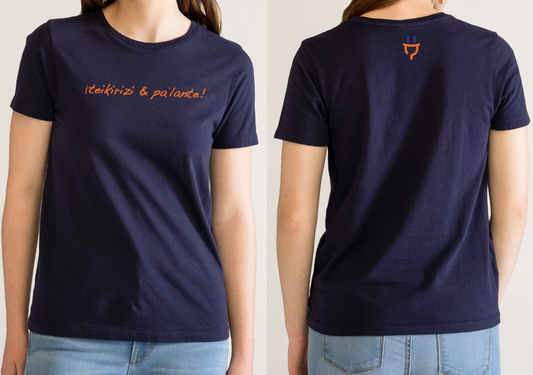 Teikirizi & Pa´lante T-Shirt Regular Basic Mujer