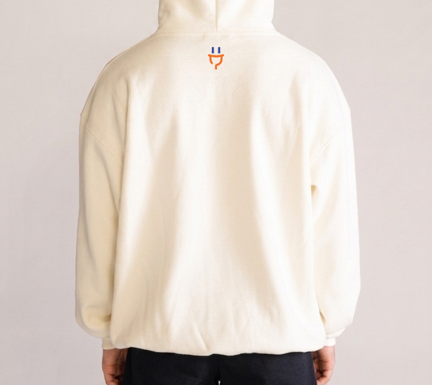 Teikirizi & Pa´lante Basic Hoodie Premium, Crema