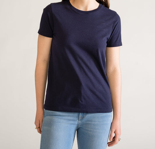 Plasma T-Shirt Regular Basic, Azul Marino