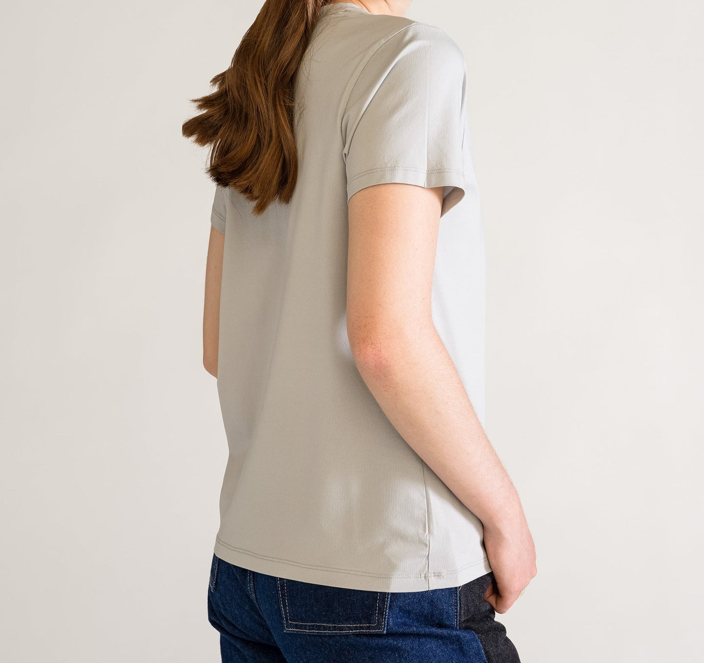 Plasma Premium Regular Tee, Gris Claro