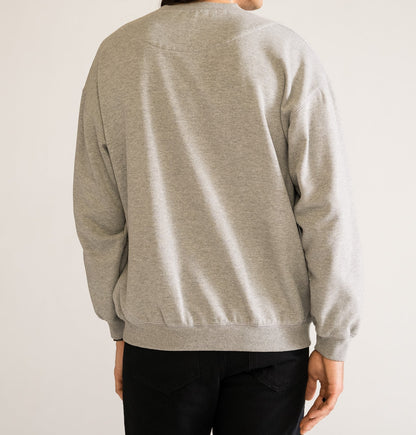 Plasma Premium Crew Neck, Gris Claro